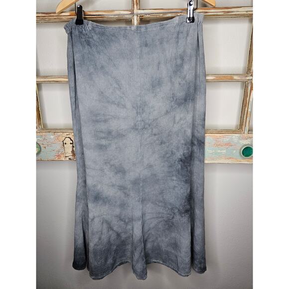 The Gauzeway Grey Washed Midi Skirt Ladies size 1= small/ medium - Picture 7 of 8